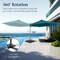Best Choice Products 10ft 360° Rotating Cantilever Offset Hanging Patio Umbrella